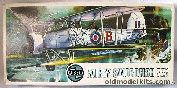 Airfix 1/72 Fairey Swordfish, 285 plastic model kit